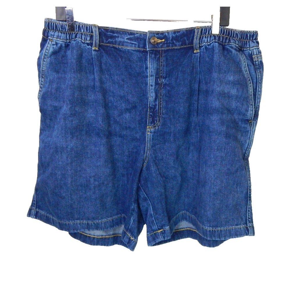 Aerie Shorts Trouser Fit Denim Jorts Stretch Waist Bermuda NEW NWT